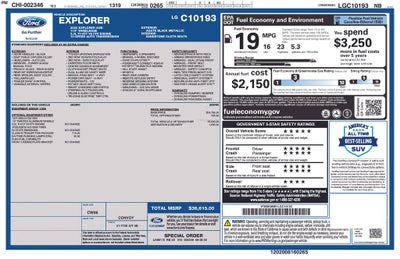 2020 Ford Explorer Base