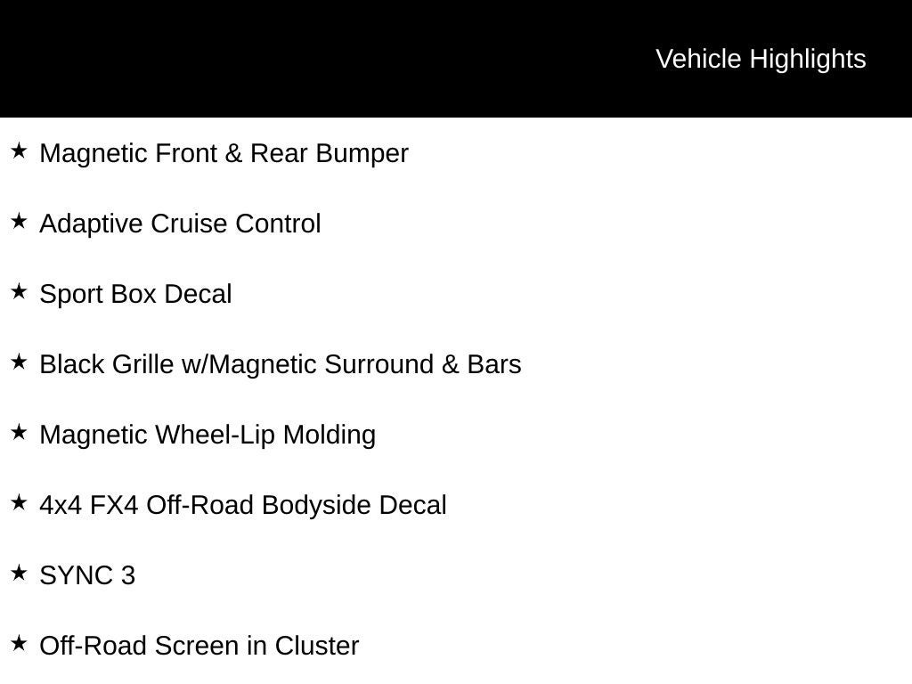 2019 Ford Ranger Lariat