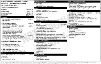 2019 Chevrolet Silverado 1500 RST