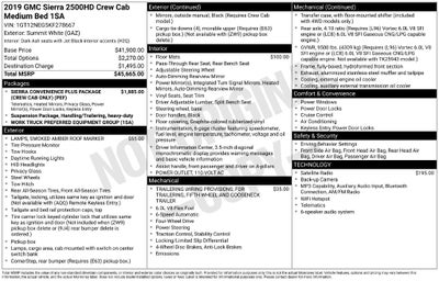 2019 GMC Sierra 2500HD Base
