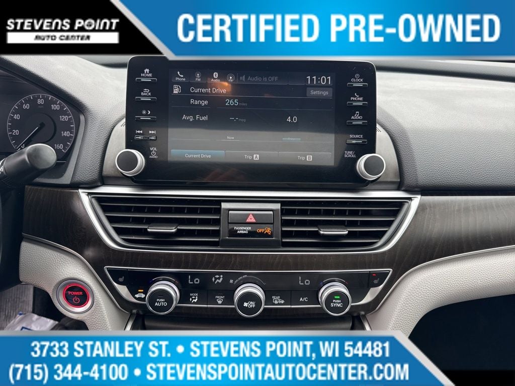 2019 Honda Accord Hybrid EX-L