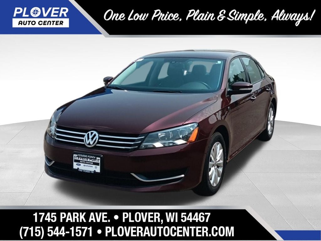 2014 Volkswagen Passat 1.8T Wolfsburg