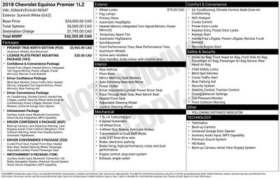 2018 Chevrolet Equinox Premier