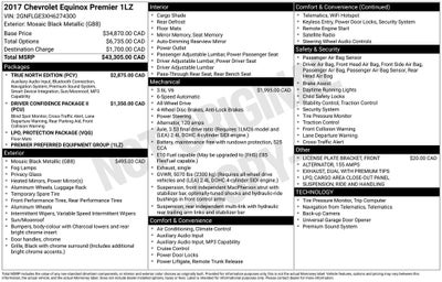2017 Chevrolet Equinox Premier
