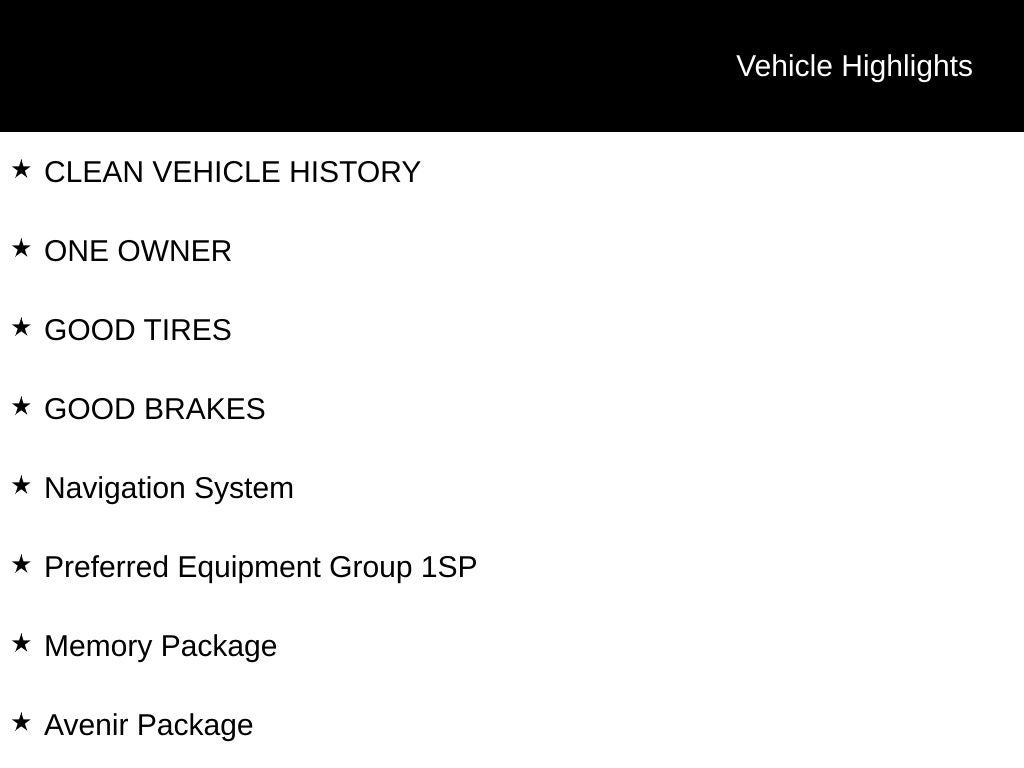 2019 Buick Enclave Avenir