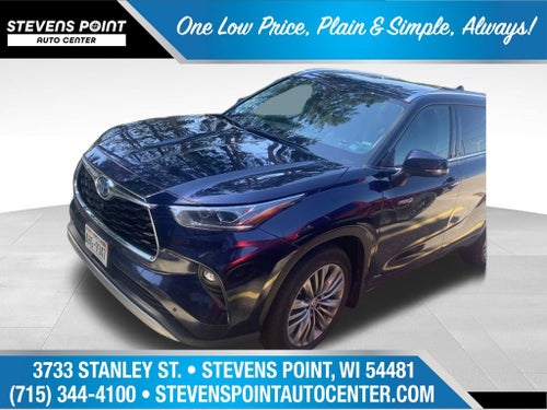 2020 Toyota Highlander Hybrid Platinum