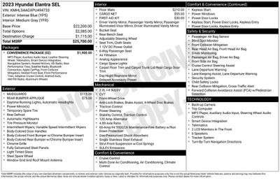 2023 Hyundai ELANTRA SEL